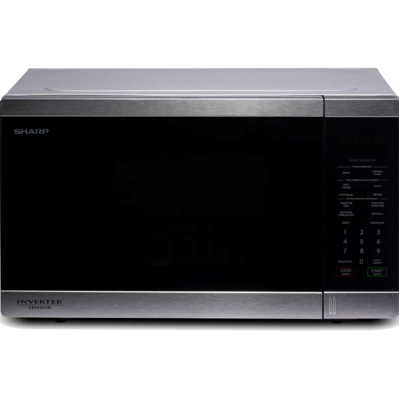 Микроволновая печь, 34 литра, черный / серебристый, R-3950RST (R3950RST)